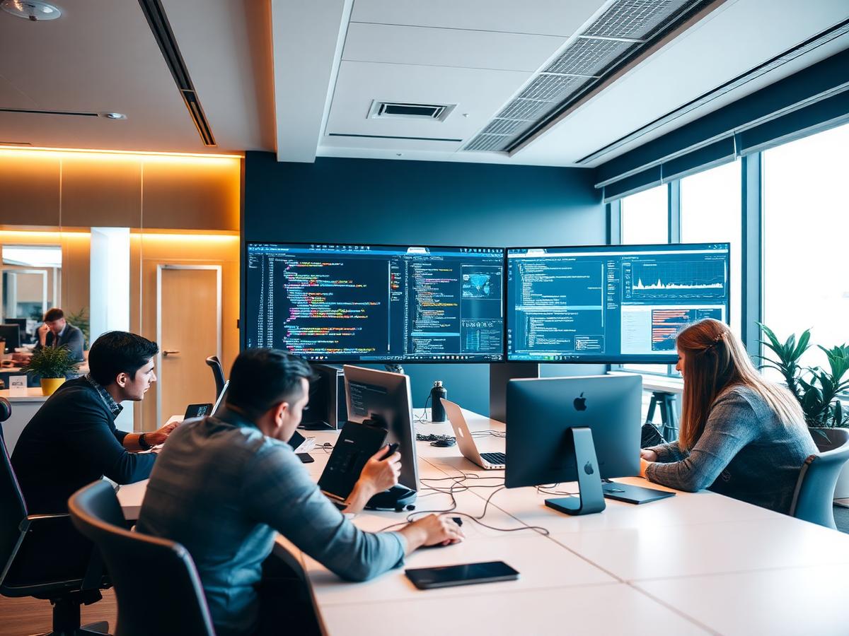 Adyanta Technologies engineering team at work