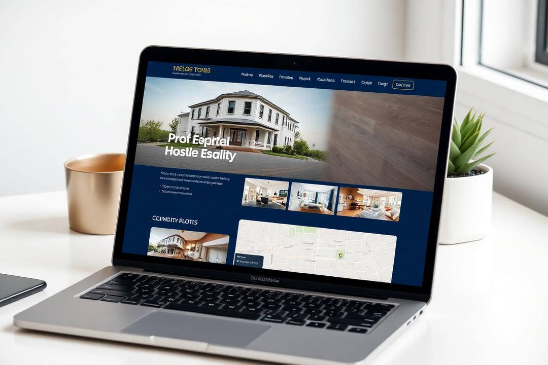 Landmark Realty &mdash; Real Estate project by Adyanta Technologies